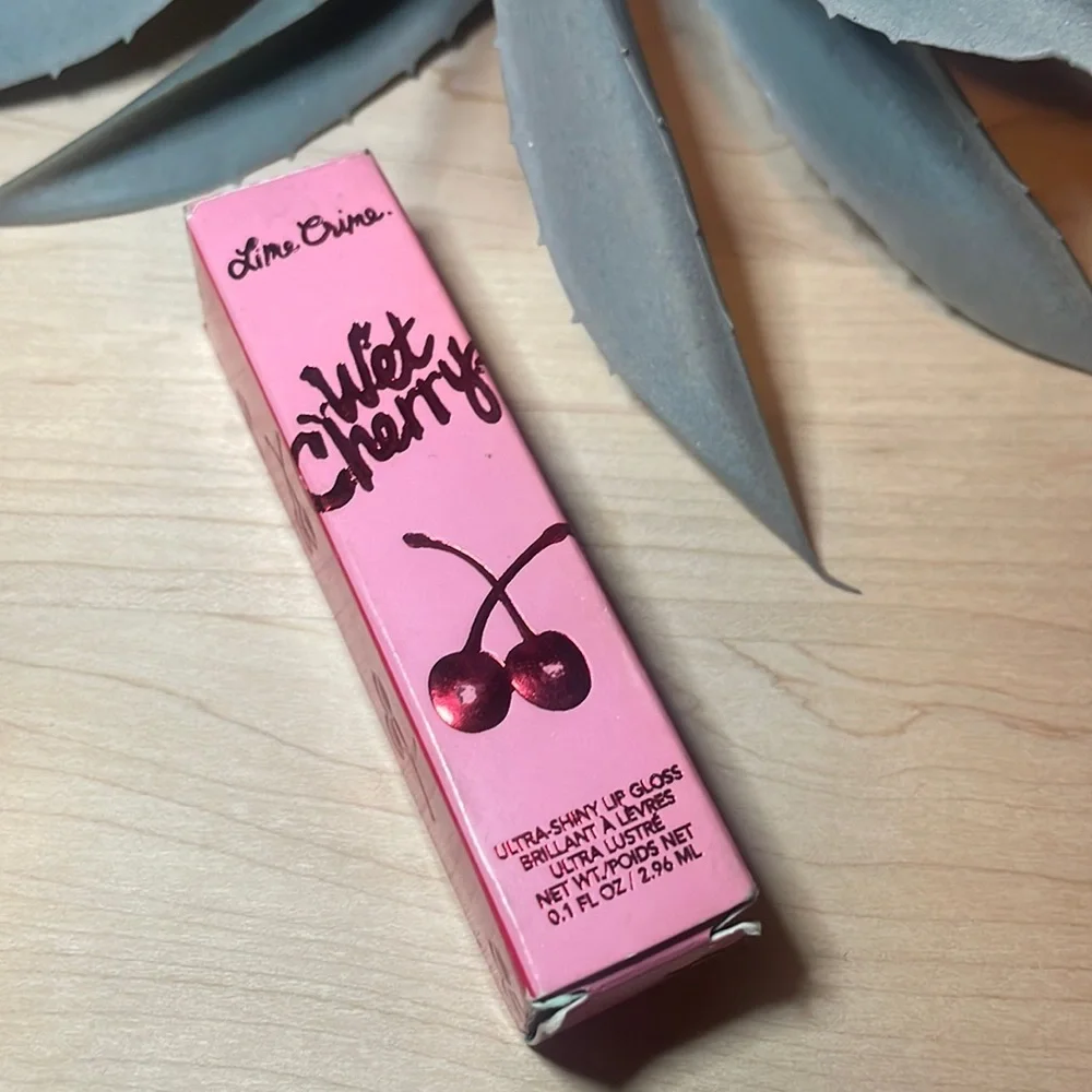 Lime Crime Frozen Cherry (Blue Shade) Ultra Shiny Lip Gloss